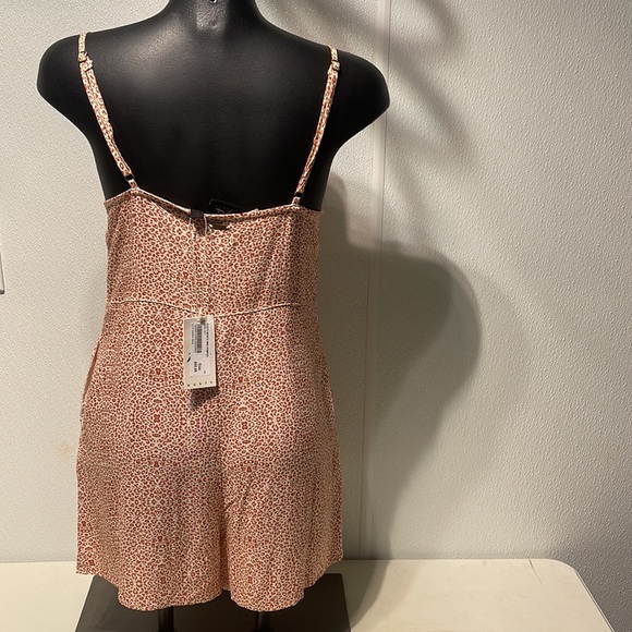 Rusty Monte Mini Romper Mud Leo XS - Picture 2 of 4